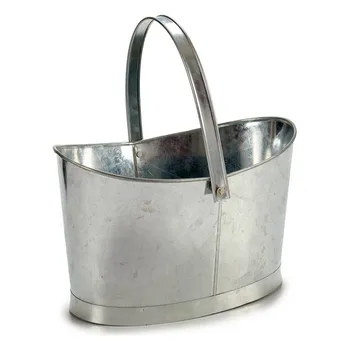 

Basket Ibergarden zinc (22 x 19,5 x 37,5 cm) Oval