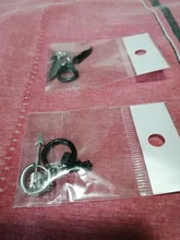 Pendientes de acero inoxidable para hombres y mujeres, aretes falsos, Punk, negros, sin perforación, estilo gótico, Hip Hop