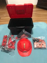 Caja de Herramientas para niños, Kit de herramientas de reparación de simulación de ingeniería, taladro eléctrico, destornillador, caja de juguete