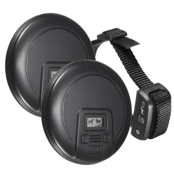 

Electric Waterproof Wireless Pet Fence Containment System With Two Transmitters And One Collar