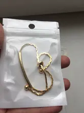 Kpop-pulsera de cadena de Color dorado para mujer, pulsera de acero inoxidable ajustable, joyería de amistad