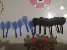 OOTDTY-colas de dardos profesionales de plástico, 6 uds., tornillo de 2BA, colas para dardos de 80mm, duraderas y suaves