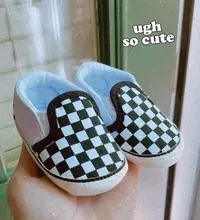 Zapatos clásicos a cuadros para bebé recién nacido, calzado de suela suave de algodón, informales, deportivos, para cuna