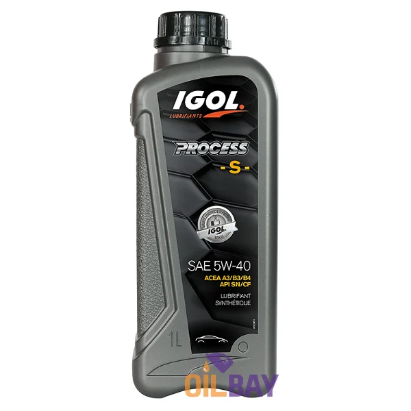 1 литр Igol Process S 5W-40 1л/4л/5л - Цвет: 1 литр