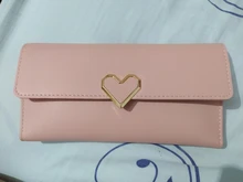Carteras largas de lujo con corazón de amor para mujer, tarjetero, cartera de mano para teléfono