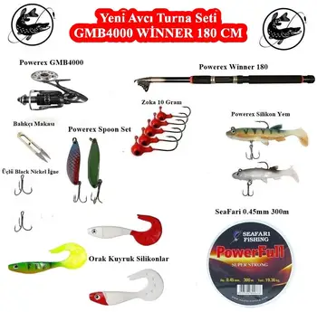 

New Hunter Pike Set GMB4000 Powerex Winner 180cm