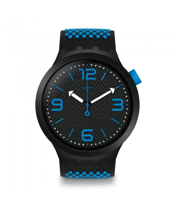 Часы swatch BBBLUE Originals Big Bold 47 мм синий SO27B101