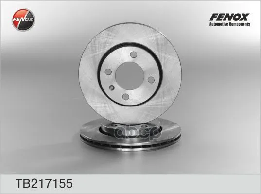 Диск Тормозной Передний Seat Arosa 97-, Vw Polo 94-01, Lupo 98- Tb217155 FENOX арт. TB217155