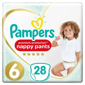 

PAMPERS Pants premium Protection Geant T6 X28