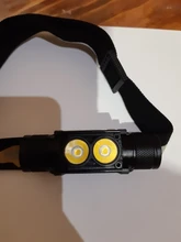 Mini Headlamp Head-Torch Waterproof Flashlight Boruit Rechargeable High-Power 1000lm