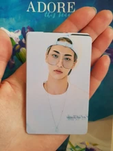 Álbum de fotos Kpop ATEEZ, doble cara, HD, tarjeta de fotos de esquina redonda, alta calidad