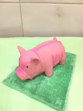 Latex Toy Dog-Chew-Toys Pet-Training-Products Molar Sound Squeak Funny Pig-Grunting Cute