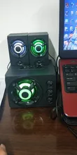 Altavoces de combinación para ordenador barra de sonido envolvente para PC y TV 2021 LED AUX USB con cable inalámbrico Bluetooth sistema de Audio para cine en casa altavoces bluetooth parlante altavoz home theater