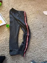 Pantalones elásticos para niña y niño, mallas deportivas, leggings de rayas para niña y niño, ropa de 3 a 12 años