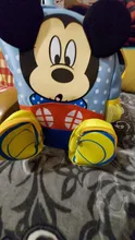 Mochila Disney para niños, bonita mochila para guardería, viñetas de animales, Minnie, Mickey mouse, para la escuela