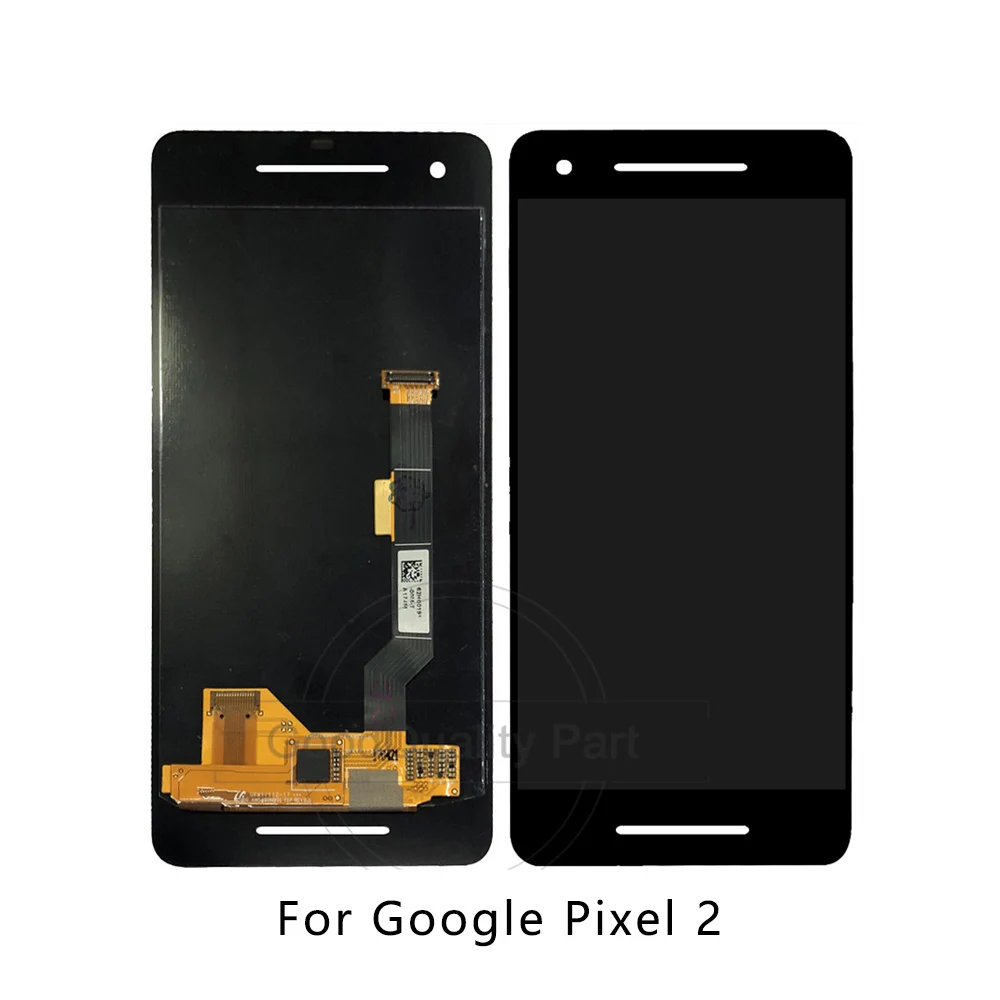 Pixel 2 Black Для Google Pixel 3XL ЖК-дисплей кодирующий преобразователь сенсорного экрана в сборе для Google Pixel 2 3 XL lcd Pixel2 Pixel3 экран XL Замена - Цвет: Pixel 2 Black