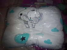 Enfermería almohada para bebé recién nacido dormir apoyo cóncavo de dibujos animados almohada impreso forma cojín previene la cabeza plana