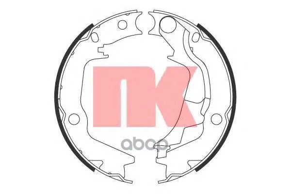 Колодки Ст.Тормоза Hyundai Getz 03-06/Sonata 98-04 Nk 2734793 Nk арт. 2734793