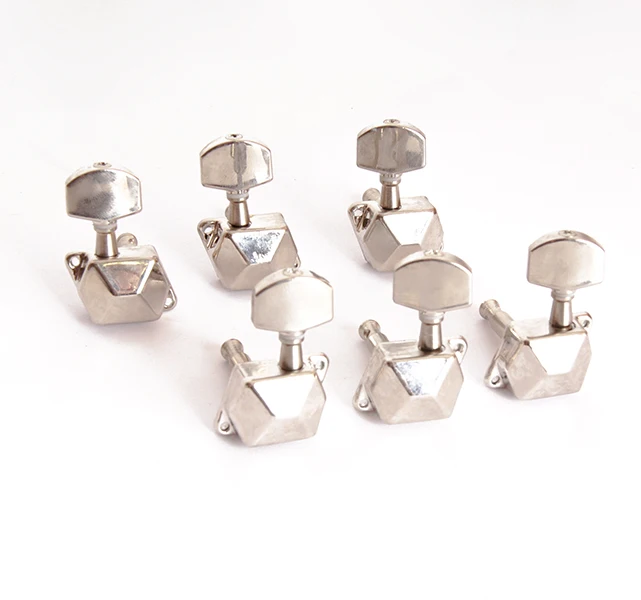 Guitarra tuning pegs, 3 + 3, Chrome, Cort mh50 3 + 3 crPeças e