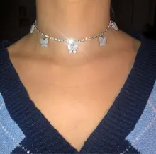 Flatfoosie 10 unids/set lindo mariposa accesorios de la joyería de moda colgante multicolores joyas DIY collares y gargantillas pendientes