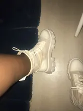 Botas de calcetín negro para mujer, zapatos góticos Punk, botines de plataforma, media blanca, novedad de 2020