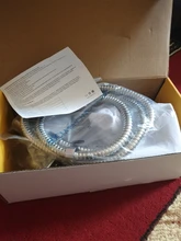 LEDEME-grifo de cocina giratorio de un solo orificio, mezclador de agua de goma de 360 grados, color blanco y negro, L4199