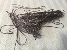 Cordón de cera de algodón a la moda, 430m, 1mm, 1,5mm, cordón negro, paquete de diámetro, accesorios y piezas de joyería a elegir