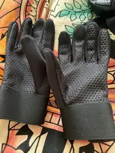 Otoño e Invierno de los hombres de las mujeres ciclismo guantes de dedo completo para pantalla táctil de deportes al aire libre guantes bicicleta guantes con Logo reflectante