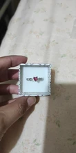 Huitan-Anillo de corazón sencillo para mujer, anillos de dedo bonitos para mujer, regalo de cumpleaños romántico para novia, joyería de piedra circonio de moda
