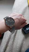 LIGE-Reloj de lujo con correa de acero dorado rosa para mujer, accesorio de pulsera resistente al agua, de marca superior
