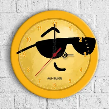 

Personalized Emoji Design Wooden Wall Clock (30 cm.)-1
