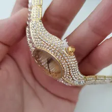 MISSFOX-reloj pequeño de 30mm para mujer, resistente al agua, de lujo, Ar, pulseras de Metal con diamantes de imitación Bu, relojes Chinos Baratos