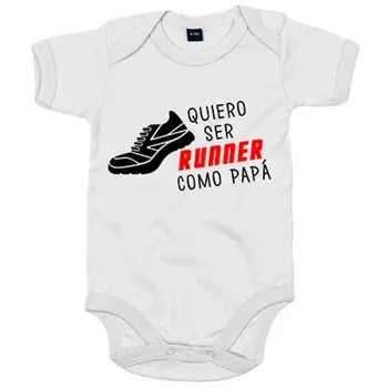 

Baby Body I Want to be runner like dad