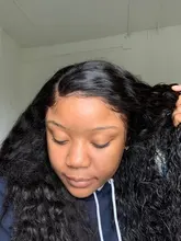 13x4 rizado profundo transparente frente de encaje pelucas de cabello humano rizado brasileño pelucas de cabello humano Pre arrancado Peluca de encaje onda profunda peluca