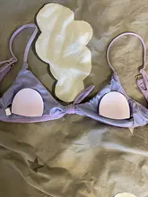 Ribbed Swimsuit Bikini-Set Female Bandeau White Women Sexy Solid New