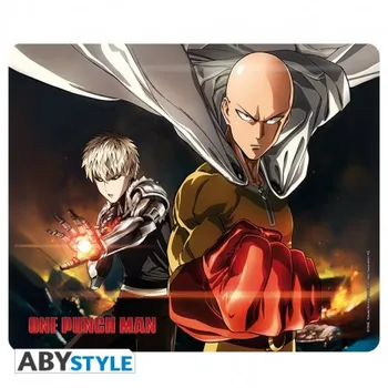 

PC mouse pad Saitama & Genos One Punch Man