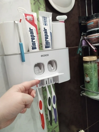 Wall Mounted Toothpaste Dispenser photo review