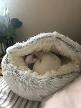 Cat-Bed Cats Nest Puppy-Sleeping-Bag Dogs Plush Soft Round Small Warm Winter New Long