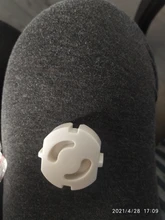 Cubierta protectora de enchufe de seguridad para bebés, protector de clavija de 2 agujeros, 10 Uds., E06F