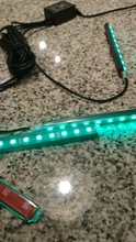 Tira de luces LED RGB con control remoto por voz para coche, diseño Interior, decorativa, Ambiental dinámico