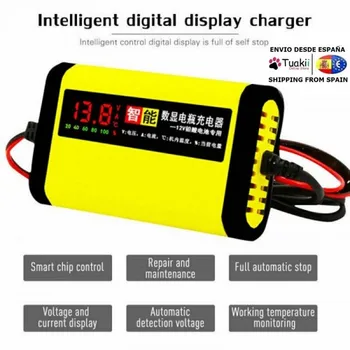 

Car battery charger motorcycle 13.8V 2A full automatic 3 stage
