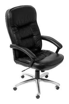 

Chair head бюрократ t-9908axsn-ab black, leather, Star Base aluminum