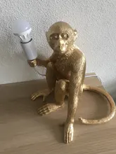 Light-Fixtures Pendant-Lamp Animal-Lighting Loft Hemp-Rope Cafe Gold E27 Black Resin