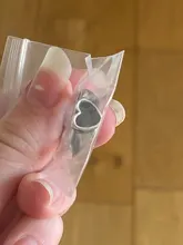 XIYANIKE 925 plata esterlina negro circonita de corazón amor anillo de cristal mujer joyería de moda Retro apertura clásico Кольцо venta al por mayor