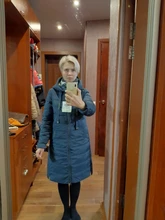 Women Jacket Spring-Collection Hood Designer MIEGOFCE Zipper with And Medium Knee-Length