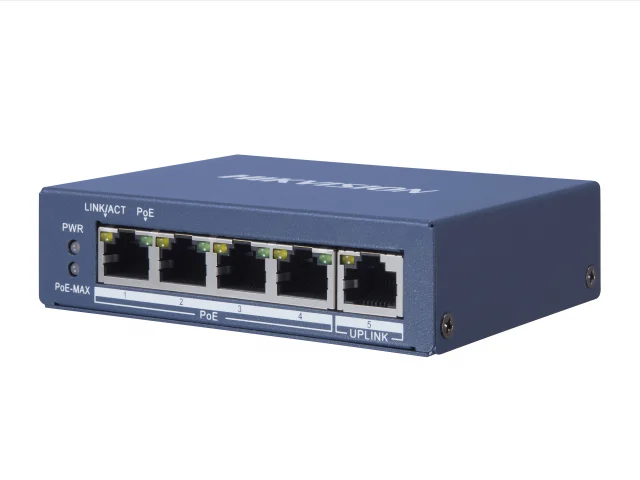 Unmanaged PoE switch Hikvision ds-3e0505p-e | Компьютеры и офис
