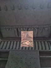 Cases Necklace Jewelry-Box Lock Makeup-Holder Large-Ring Velvet Green Women New 