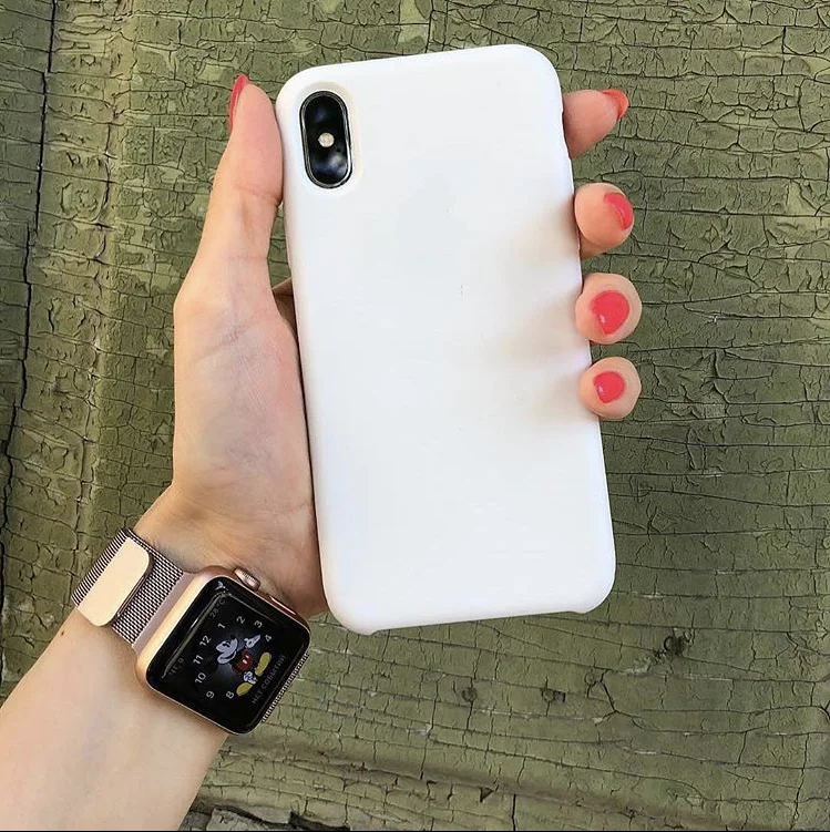 Официальный силиконовый чехол для телефона с логотипом для iPhone 7 8 11 чехол для iPhone 7 8 Plus 11 Pro Max XS XR