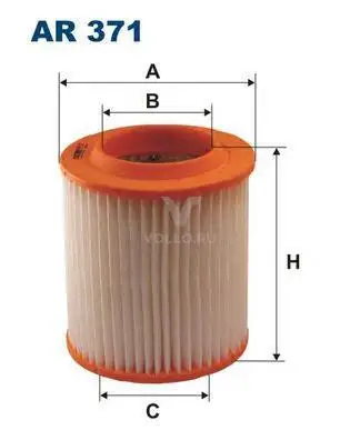 FILTRON AR 371 Фильтр воздушный AUDI A8 3.0-4.2 03