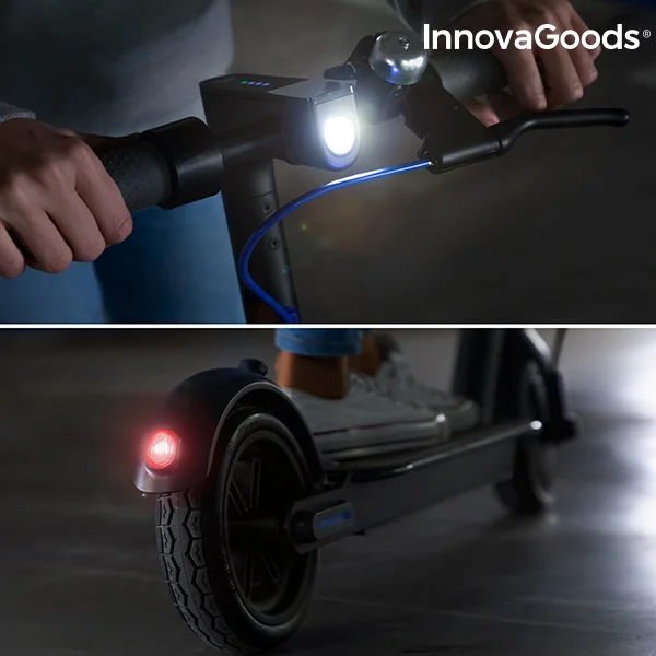  InnovaGoods Pro Foldable Electric Scooter 7800 mAh 8.5'' 350W Black